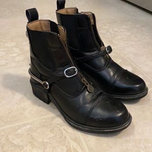 Ovation paddock riding boots with spurs